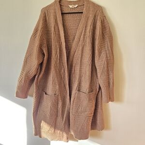 TerraSky Open Front Sweater